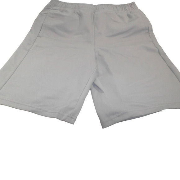 Big Kids Boys (Sz 8) Active Jogger Shorts, Gray, Rayon / Nyon / Spandex - Picture 1 of 4